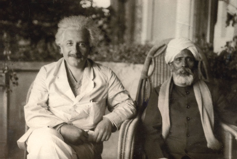 prof Einstein and Prof Karve