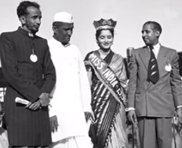 MR F E patanwala with miss india